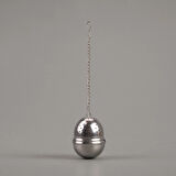 Silindir Bitki Çayı Süzgeci - Gri