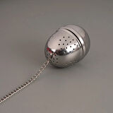 Silindir Bitki Çayı Süzgeci - Gri