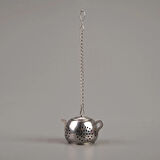 Oval Bitki Çayı Süzgeci - Gri