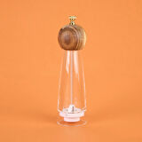 Akrilik Tuz Karabiber Öğütücü - Açık Kahverengi - 24 cm