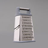 Amber Kare Rende - Gri - 12 cm