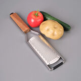 Ahşap Saplı Bıçaklı El Rendesi - Açık Kahverengi / Gri