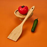 Bambu Spatula - Açık Kahverengi - 20 cm