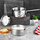 Chef Royal Çelik Sos Tavası - 33x7,5x16 cm