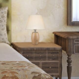 Top Abajur - Kayın Ayak / Krem Şapka