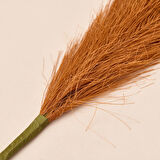 Dekoratif Tüy - Kiremit - 44 cm