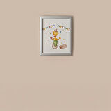 Deco Circus Tablo - Renkli - 28x23 cm