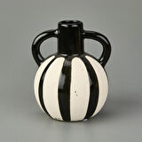 Pottery Vazo - Siyah - 20 cm