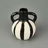 Pottery Vazo - Siyah - 20 cm