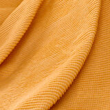 Soft Moza Pamuklu Tv Battaniyesi - Hardal - 130x170 cm