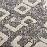 Soft Kuadrum Müslin Çift Kişilik Yatak Örtüsü - Gri - 200x220 cm