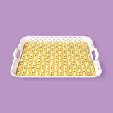 Kitchen Botanik Tepsi - Renkli - 41x31 cm