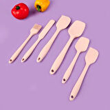 Star 6'lı Silikon Servis Seti - Pembe