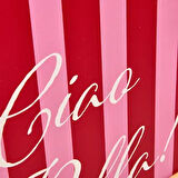 Deco Bright Holidays Duvar Panosu - Kırmızı / Pembe - 30x40 cm