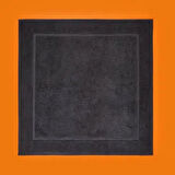 Soft Samantha Ayak Havlusu - Antrasit - 60x60 cm