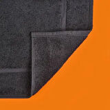 Soft Samantha Ayak Havlusu - Antrasit - 60x60 cm