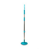 Islak Kuru Su Sıçrama Önleyicili Turbo Disk Mop Set - Mavi