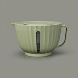 Home Mixer Bowl Set - Yeşil - 2650 ml
