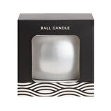 Parlak Top Mum - Silver - 8 cm