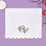 Soft Urban Delight Onda El Havlusu - Ekru / Kahverengi - 30x50 cm