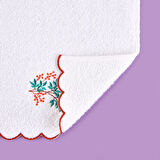 Soft Urban Delight Onda El Havlusu - Ekru / Kahverengi - 30x50 cm