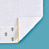 Soft Urban Delight Braga El Havlusu - Ekru / Hardal - 30x50 cm