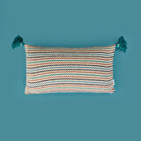 Soft Shiny Kırlent - Renkli - 30x50 cm