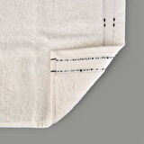 Soft Tiny El Havlusu - Ekru / Siyah - 30x50 cm