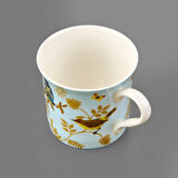 Kitchen Kuş Desenli New Bone Kupa - Renkli - 300 ml