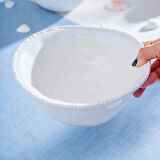 Milano Salata Kasesi - Kırık Beyaz - 20 cm