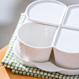 Pure Line 4'lü Kahvaltılık Seti - Beyaz