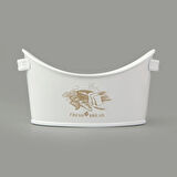 Kayık Ekmeklik - Beyaz - 24x18,5 cm