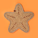 Soft Yıldız Supla - Bej - 35x42 cm