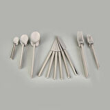 Romeo 36 Parça Çatal Kaşık Bıçak Seti - Inox