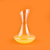 43634 Ağzı Eğik Kesme Karaf - Şeffaf - 1,8 lt