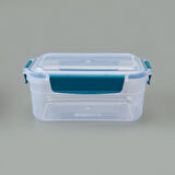 Diktdörtgen Kilitli Saklama Kabı - Asorti - 1,25 lt