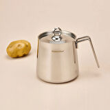 Kızartma Potu - Gri - 13x18 cm