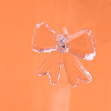 Kitchen Fiyonk Figürlü Borosilikat Cam Meşrubat Bardağı - Şeffaf - 510 ml