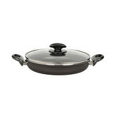 Onyx Çift Taraf Teflon Tava - Siyah - 22 cm