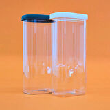 Nuevo Cam Saklama Kabı - Asorti - 2 lt