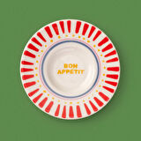 Kitchen Bon Appetit Çay Tabağı - Renkli - 13 cm