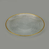 Kitchen Paloma 7 Parça Pasta Seti - Şeffaf / Altın