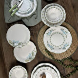 Kitchen Greeny 24 Parça Yemek Takımı - Renkli