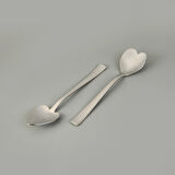 Can Canan 12'li Kahve Kaşığı - Gri - 12,8 cm