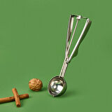 Paslanmaz Çelik Dondurma Kaşığı - Inox - 22 cm