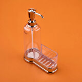 Süngerlikli Cam Sıvı Sabunluk - Asorti