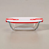 Cook & Head Dikdörtgen Kilitli Saklama Kabı - 0,4 lt