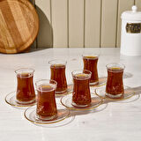 Dragonfly 12 Parça Çay Seti - Renkli - 170 ml