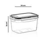 Fresh Box Dikdörtgen Derin Saklama Kabı - 4500 ml