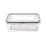 Fresh Box Dikdörtgen Bölmeli Saklama Kabı - 800 ml